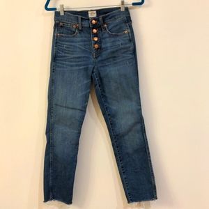 J. Crew vintage straight denim 25